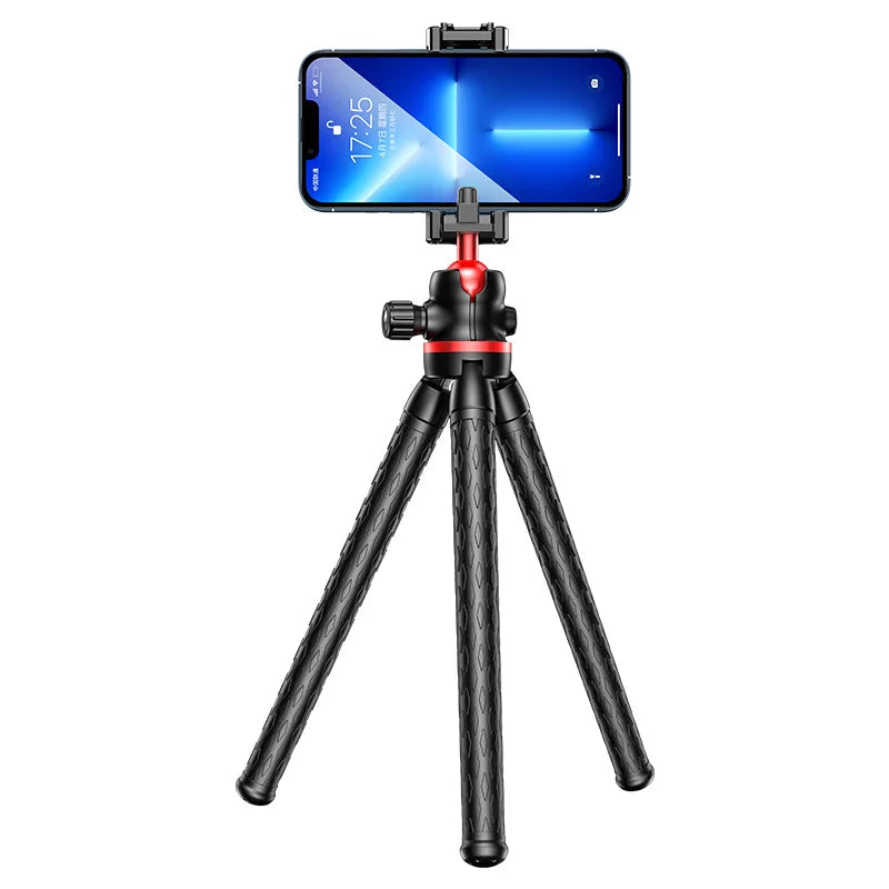 Octopus phone holder, wireless selfie stick, tripod camera, photography gimbal, outdoor live streaming phone holder