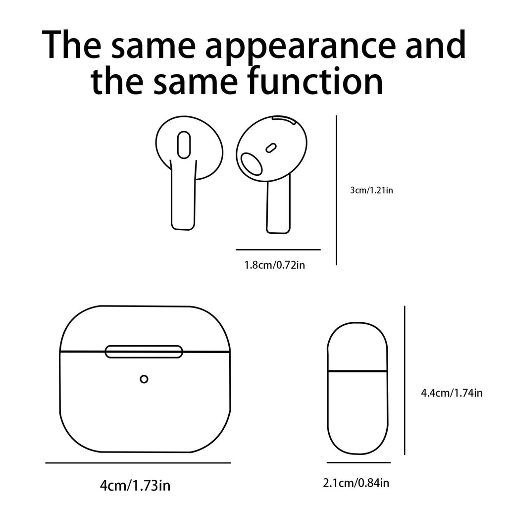 Air Pro4 wireless earphones Bluetooth 5.3 in ear earphones suitable for sports, gaming, and office work.