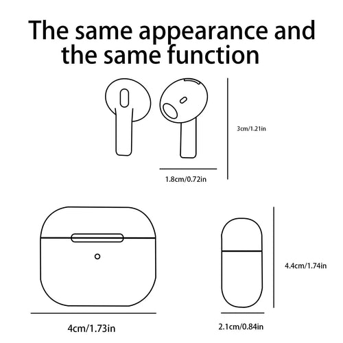 Air Pro4 wireless earphones Bluetooth 5.3 in ear earphones suitable for sports, gaming, and office work.